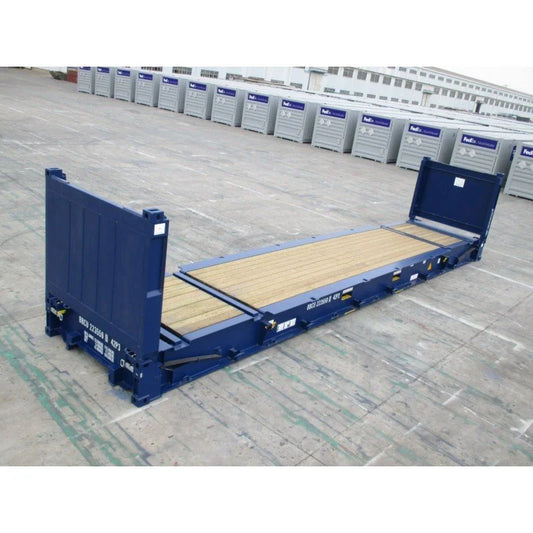 Novo contentor flat rack de 40 pés