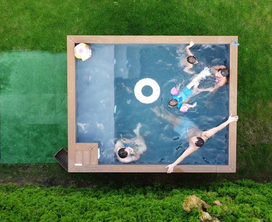 Spa em contentor 3,0m x 3,0m, hidromassagem, novo