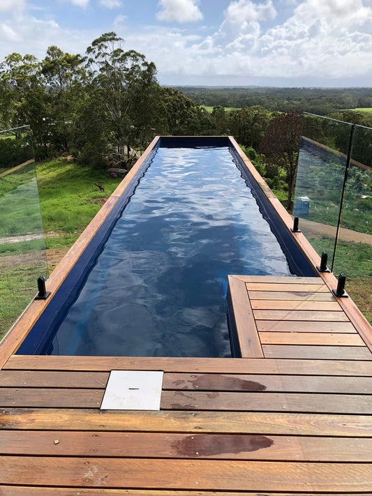 Contentor para piscina de 12m