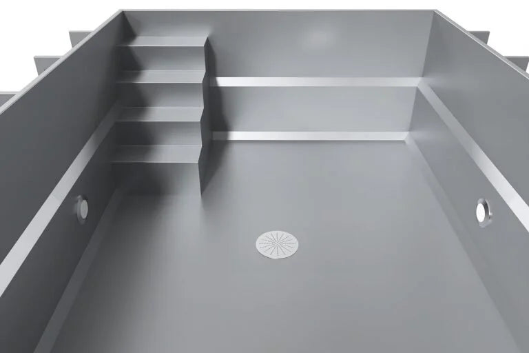 Spa em contentor 3,0m x 3,0m, hidromassagem, novo