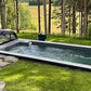 Nova piscina contentor com cobertura premium, 6,2m x 2,5m