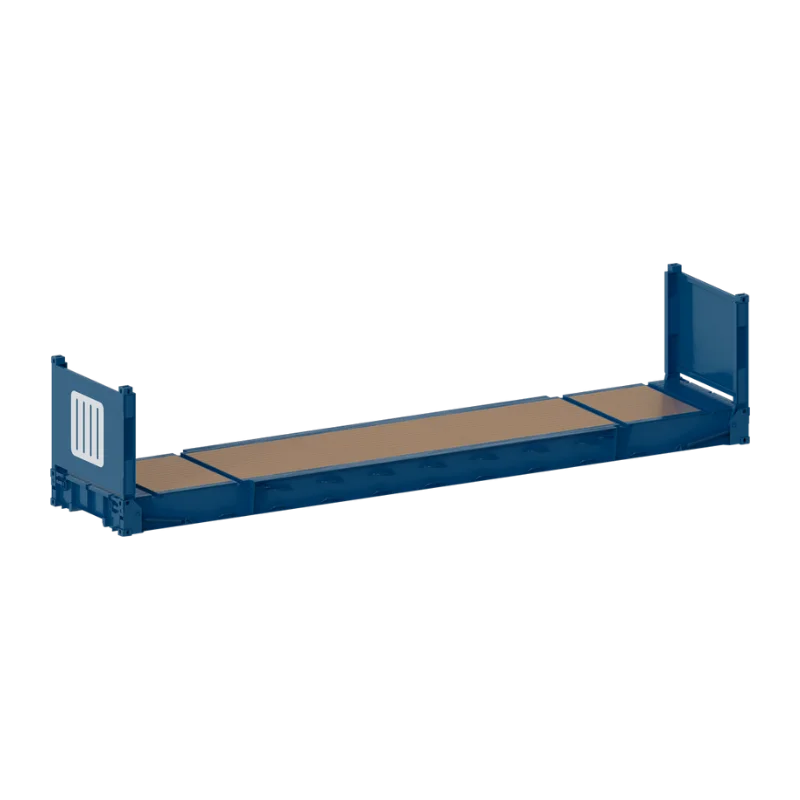 Novo contentor flat rack de 40 pés Novo contentor flat rack de 40 pés