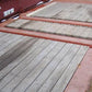 Reboque Flat Rack de 40 pés usado, em bom estado.