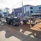 Suporte para contentor de reboque Alcar usado, 2 eixos