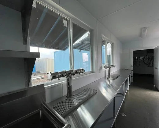 Contentor bar equipado com 40 pés