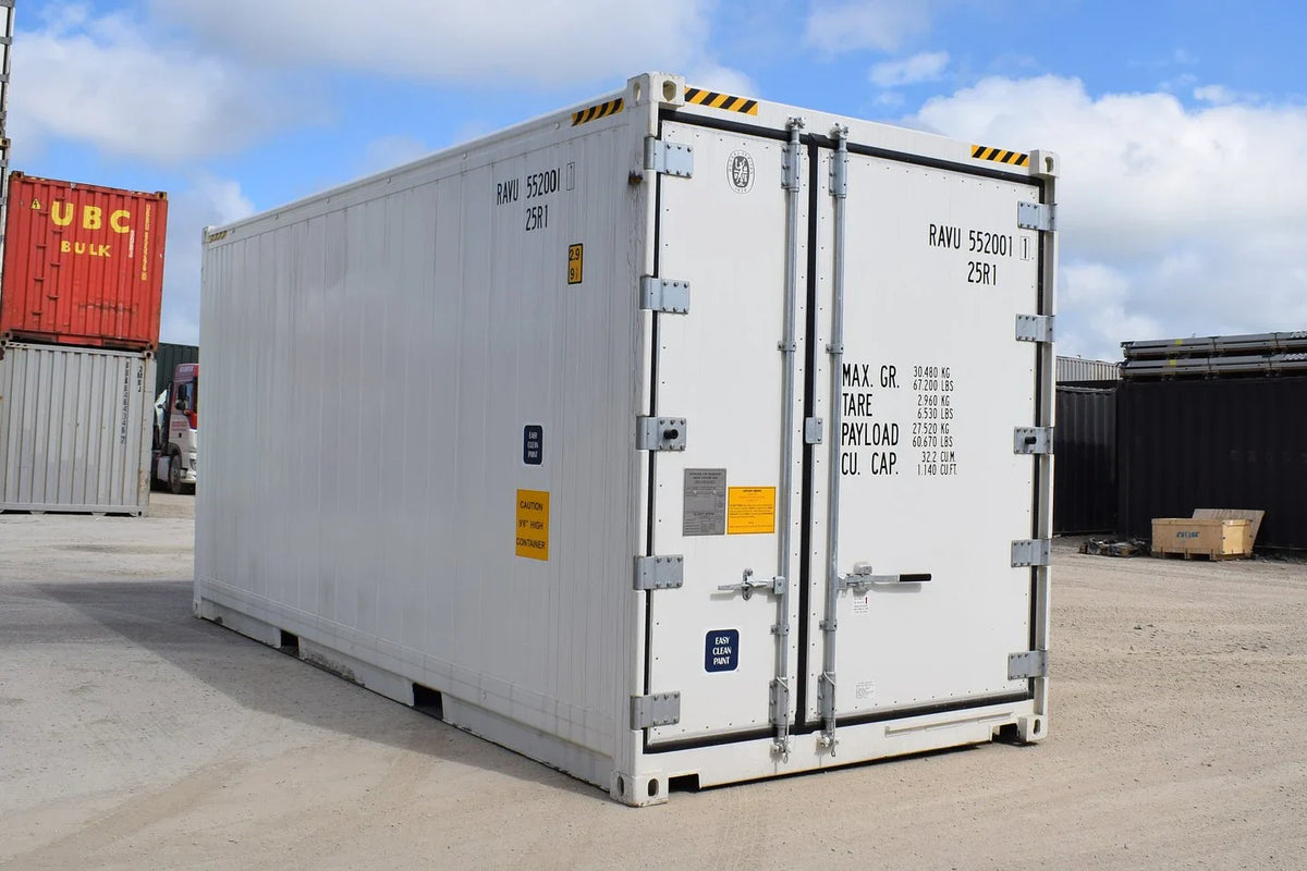 Novo contentor refrigerado high-cube de 20 pés