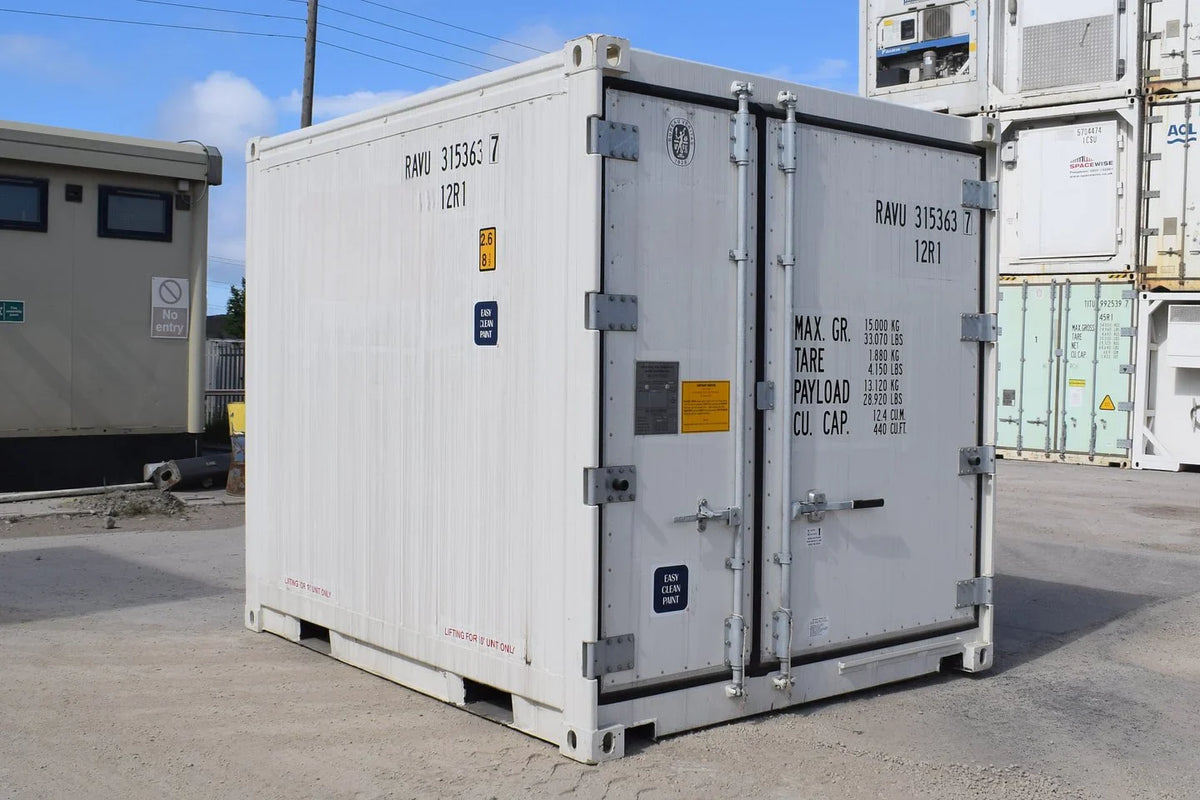 Novos contentores refrigerados de 10 pés