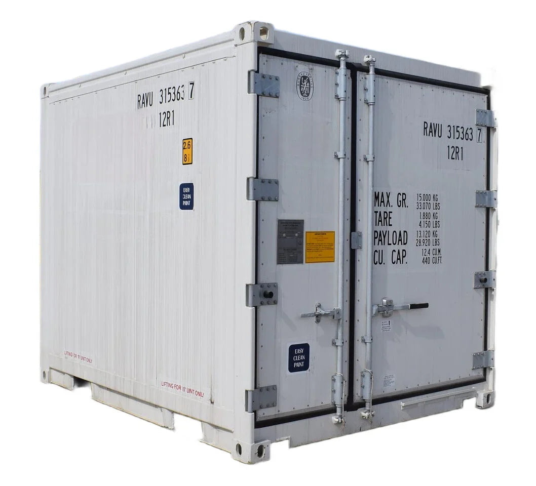 Novos contentores refrigerados de 10 pés