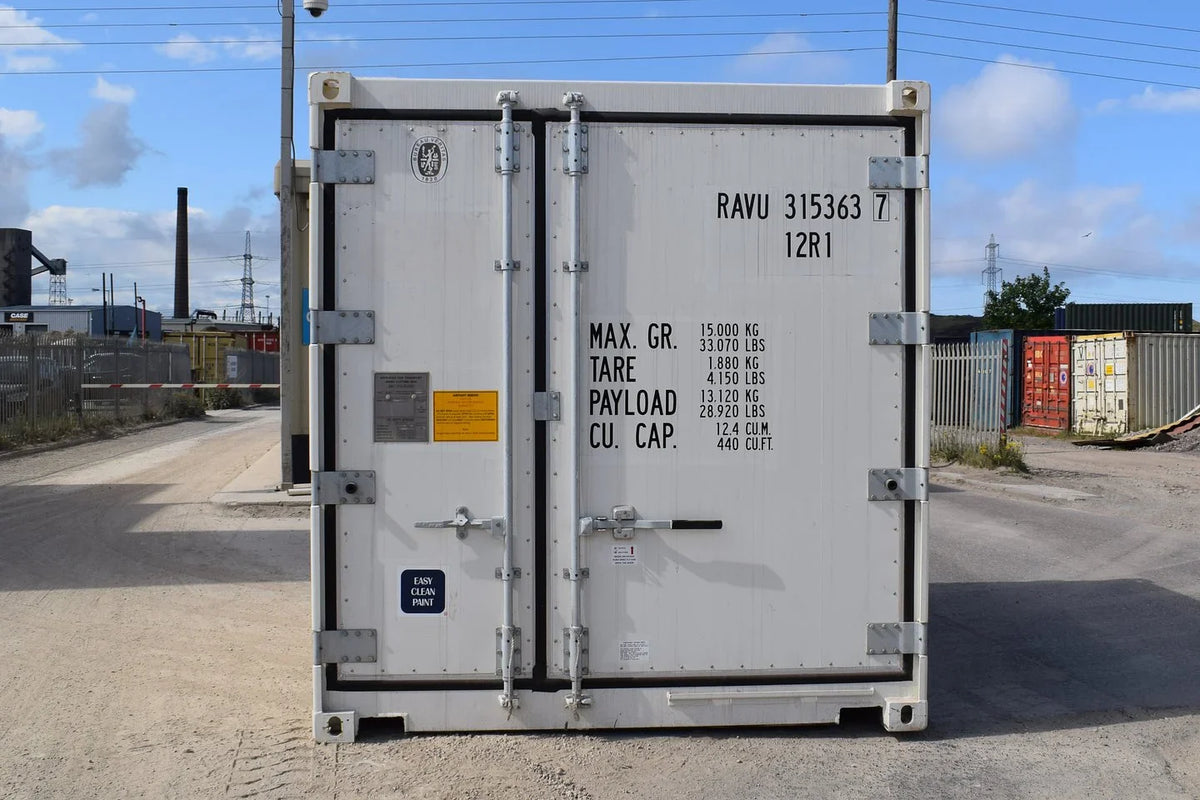 Novos contentores refrigerados de 10 pés