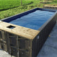 Piscina de contentores de 20 pés