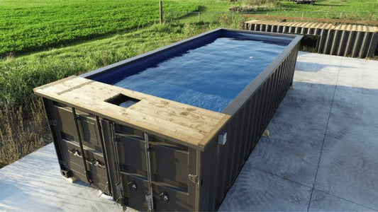 Piscina de contentores de 20 pés