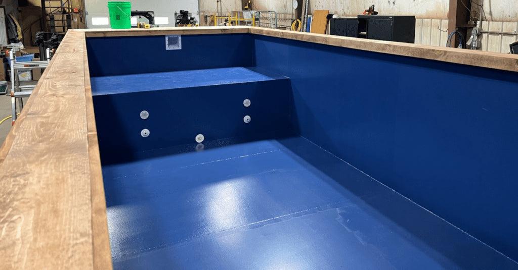 Piscina de contentores de 20 pés