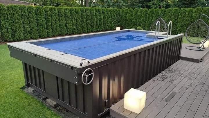 Piscina de contentores de 20 pés