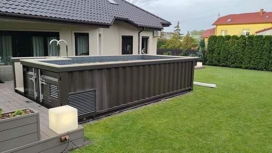 Piscina de contentores de 20 pés