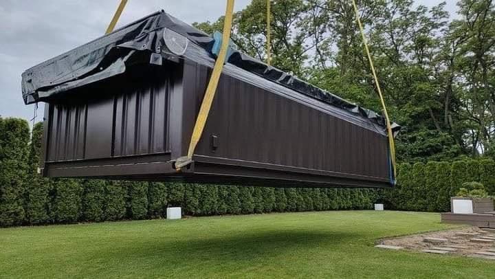 Piscina de contentores de 20 pés