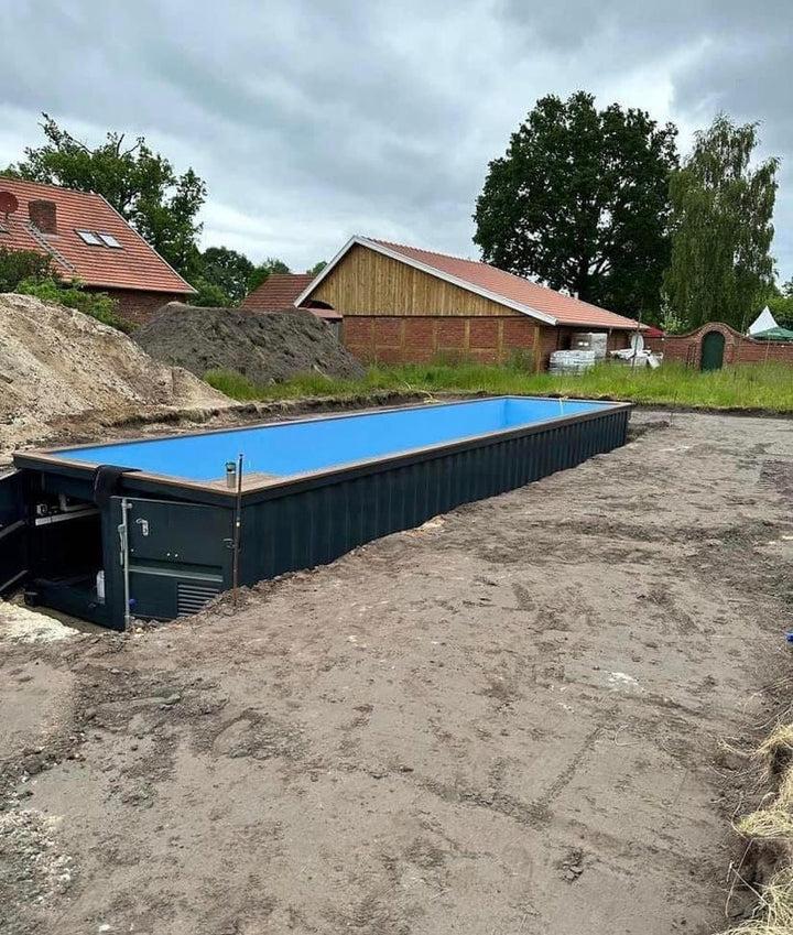 Contentor para piscina de 12m