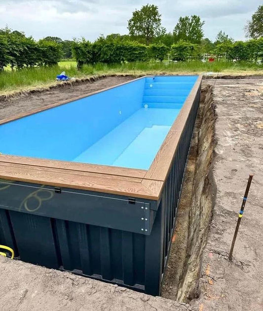 Contentor para piscina de 12m
