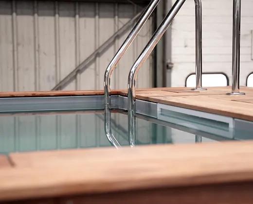 Contentor para piscina de 40 pés
