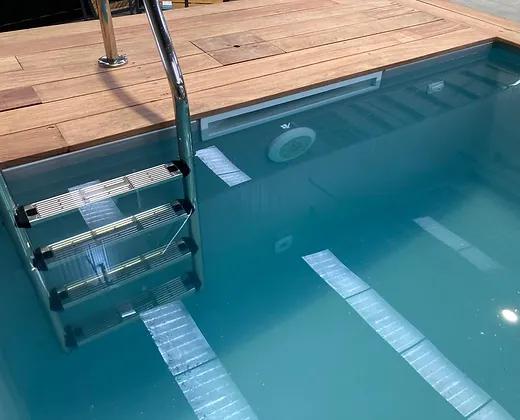 Contentor para piscina de 40 pés