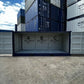 Base “OPEN SIDE 20” com tabuleiro de recolha de gotas e tabuleiro de retenção