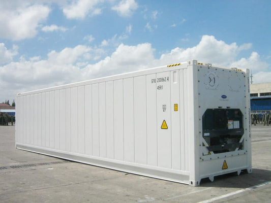 Novos contentores refrigerados de 40 pés