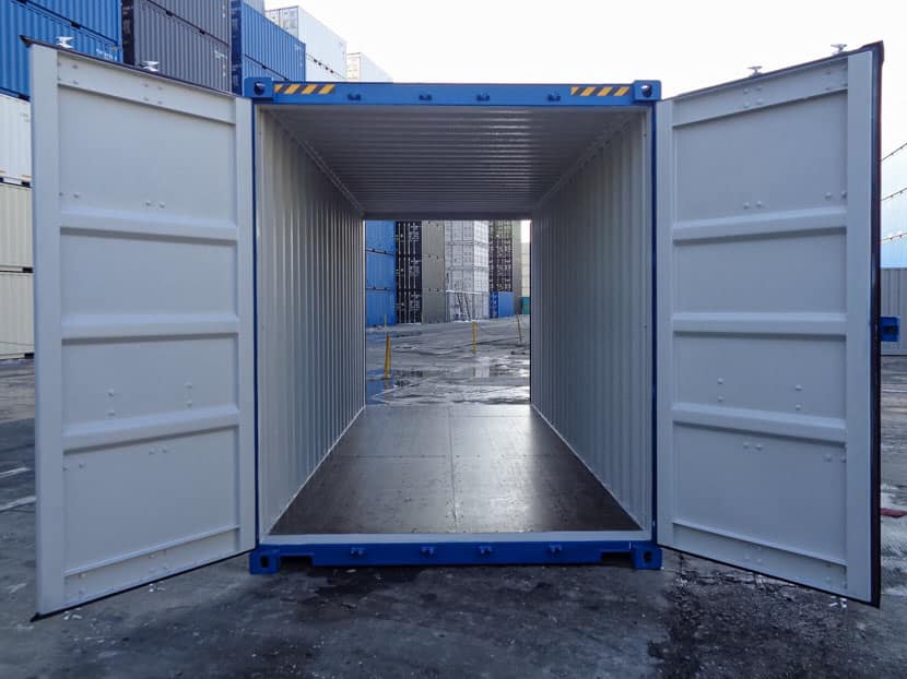 Contentor HC de 20 pés com porta dupla (Ref: 42003)