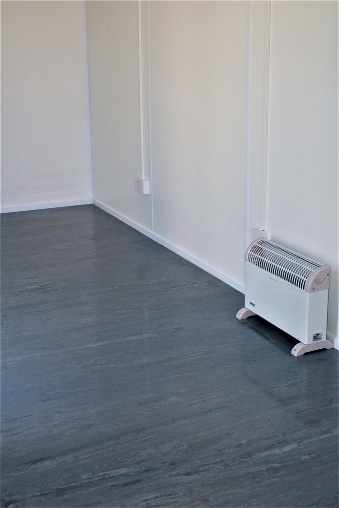 Contentor de escritório de 6 metros com 2 janelas (Ref:1096)