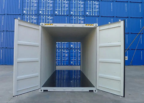 Contentor HC de 6 metros com porta dupla