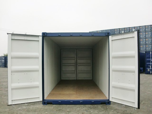 Contentor seco de 6 metros com portas duplas (Ref: 2188)