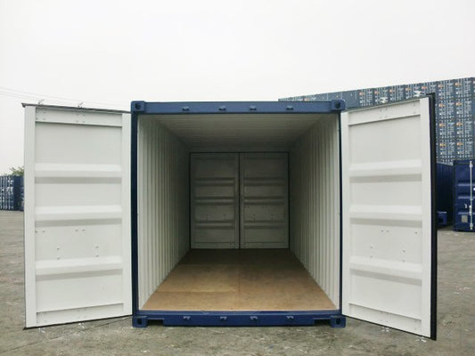 Contentor seco de 6 metros com portas duplas (Ref: 2188)