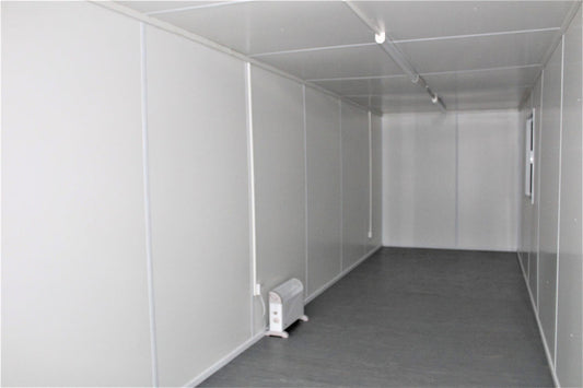 Contentor de escritório de 6 metros com 2 janelas (Ref:1096)