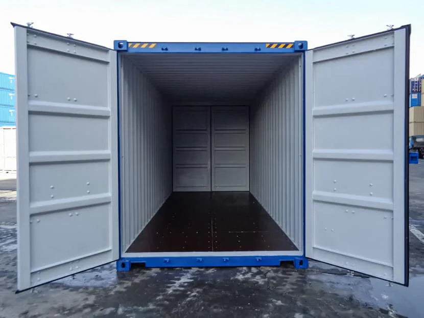 Contentor HC de 20 pés com porta dupla (Ref: 42003)