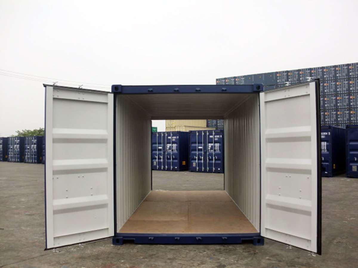Contentor seco de 6 metros com portas duplas (Ref: 2188)
